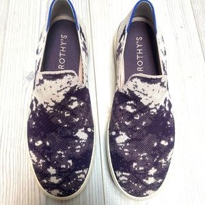 Rothy’s Sneakers Ocean Iris Size 10 EUC